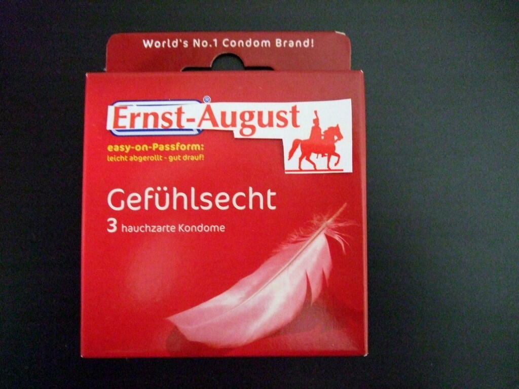 Pack of Ernst-August condoms