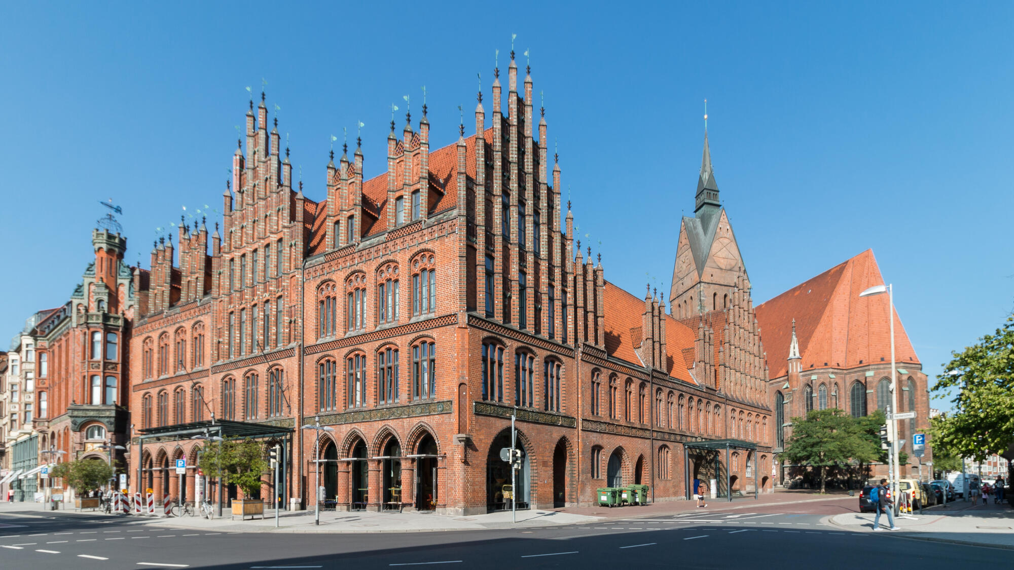Hanover’s Old Town Hall and Market Church.